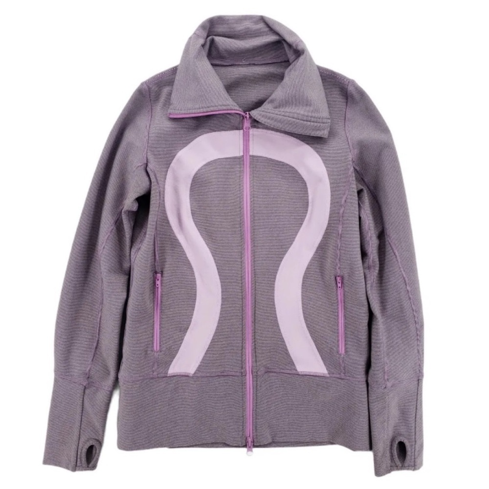 Lululemon Scuba Stride Jacket Purple Lilac Heather
Thumbholes Size: US 4